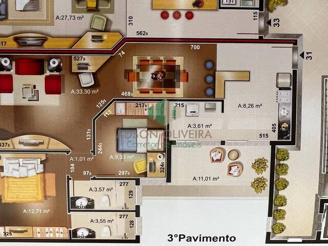 #244 - Apartamento para Venda em Caxias do Sul - RS