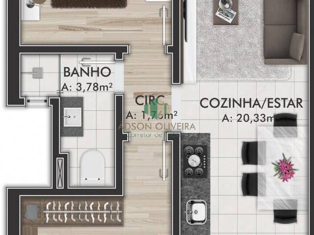 Apartamento para Venda em Flores da Cunha - 4