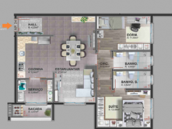 Apartamento para Venda em Flores da Cunha - 5